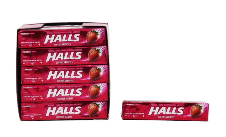 Halls Starwberry 20 Ct