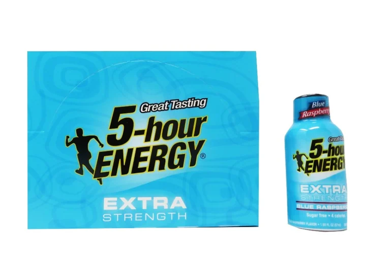 5- Hour Energy Extra Blue Rasp 12 Ct