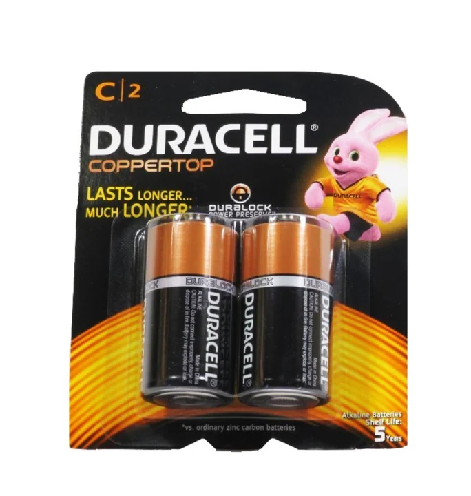 Duracell C 2 Pk 12 Ct