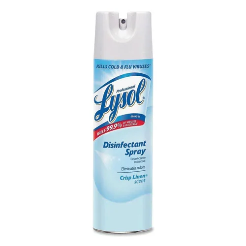 Lysol Disinfecant Spray Crisp Linen 12/19 Oz