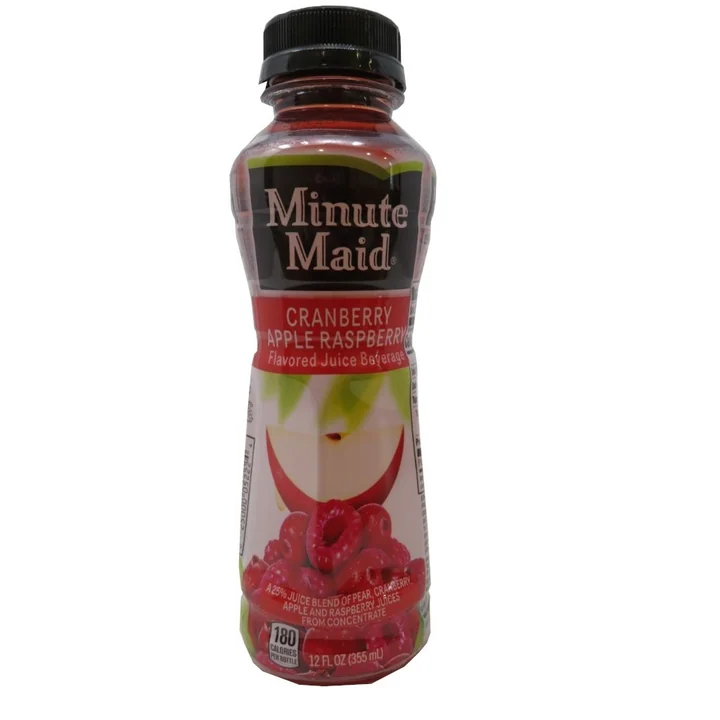 Minute Maid Cranp Apple Ras 24/12 Oz