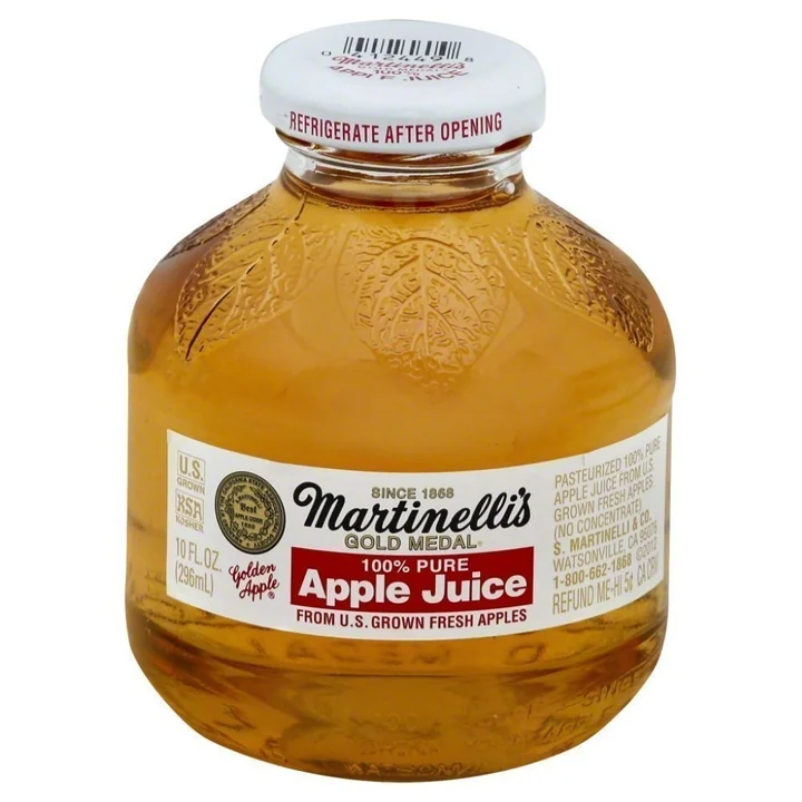 Martinelli Apple Juice 24/10 Oz