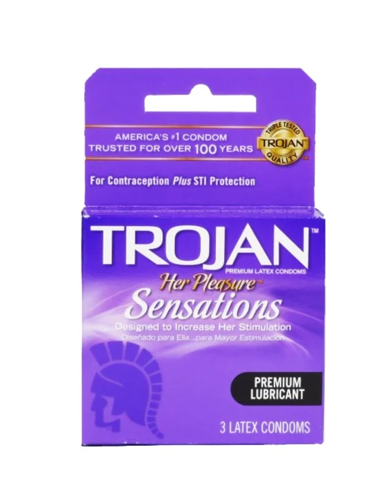 Trojan Lt Purple Her Pleasure 6/3 Ct