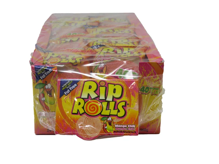Rip Rolls Mango Chili 24/1.4 Oz
