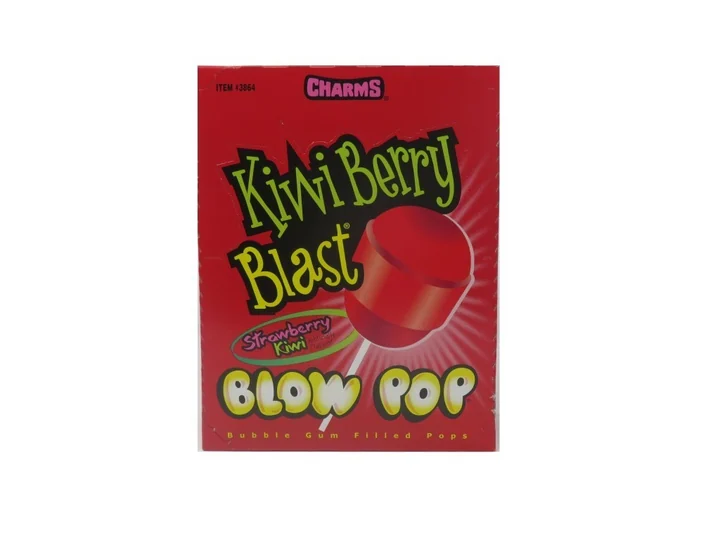 Blow Pop Kiwi Berry Blast 48 Ct