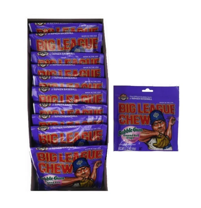 Big League Chew Grape 12/2.12 Oz