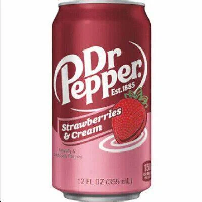 Dr Pepper Straw/cream 12/12 Oz