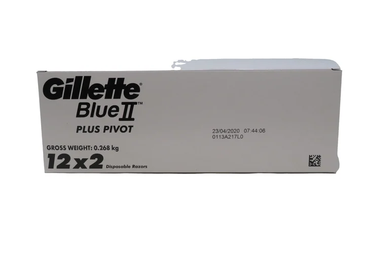 Gillette Blue Plus Pivot 2/12ct