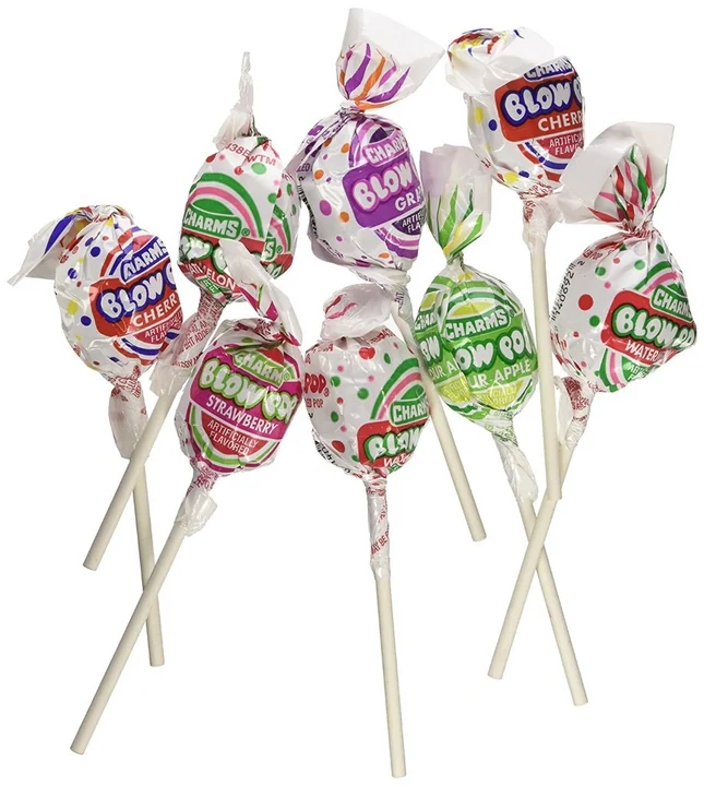 Blow Pop 2 Treats In 1 100 Ct