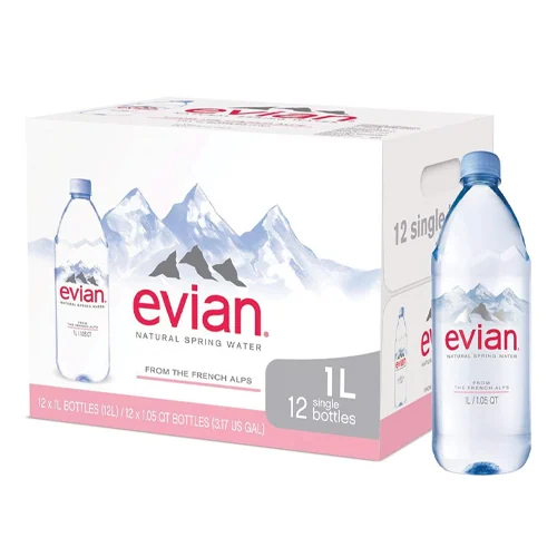Evian Water 12/1 Ltr