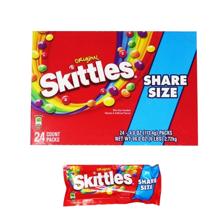 Skittles Original Share Size 24 Ct