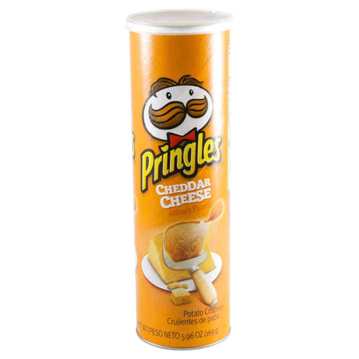 Pringles Cheddar Cheese 14/158 Gm
