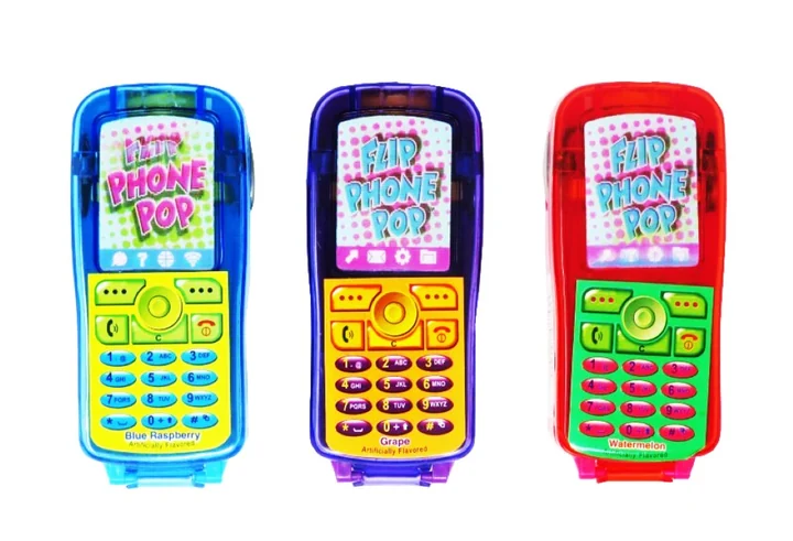 Kids Mania Flip Phone Pop 12 Ct