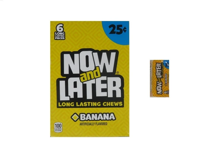 Now&later Banana Pp25c 12 Ct