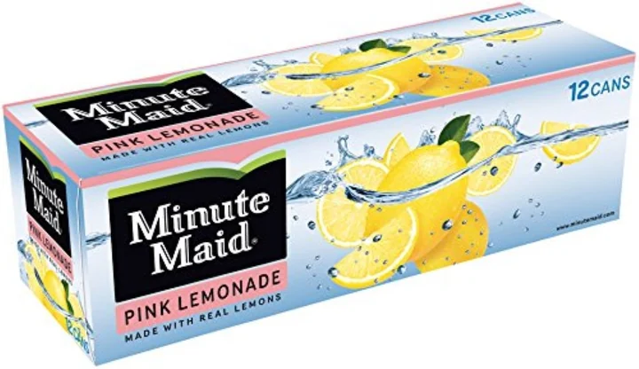 Minute Maid Pink Lemonade 12/12 Oz