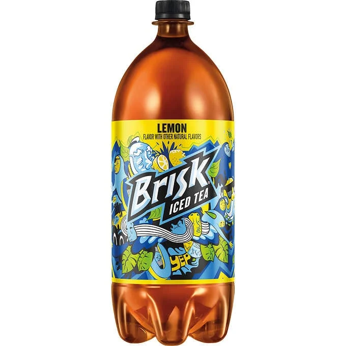 Brisk Iced Tea Lemon 8/2 Lt