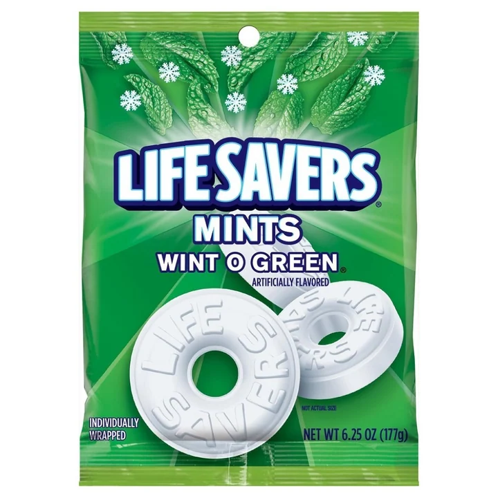 Life Savers Wint O Green Mints 20 Ct