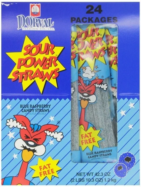 Sour Power Blue Raspberry 24 Ct