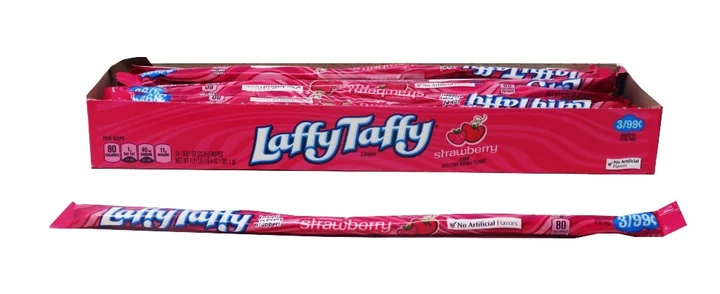 Laffy Taffy Starwberry Pp 3/99c 24 Ct