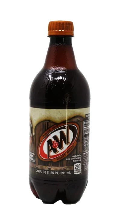 A & W Root Beer 24/20 Oz