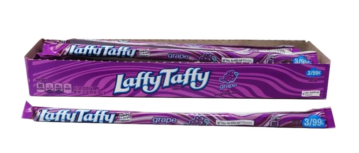 Laffy Taffy Grape Pp 3/99c 24 Ct