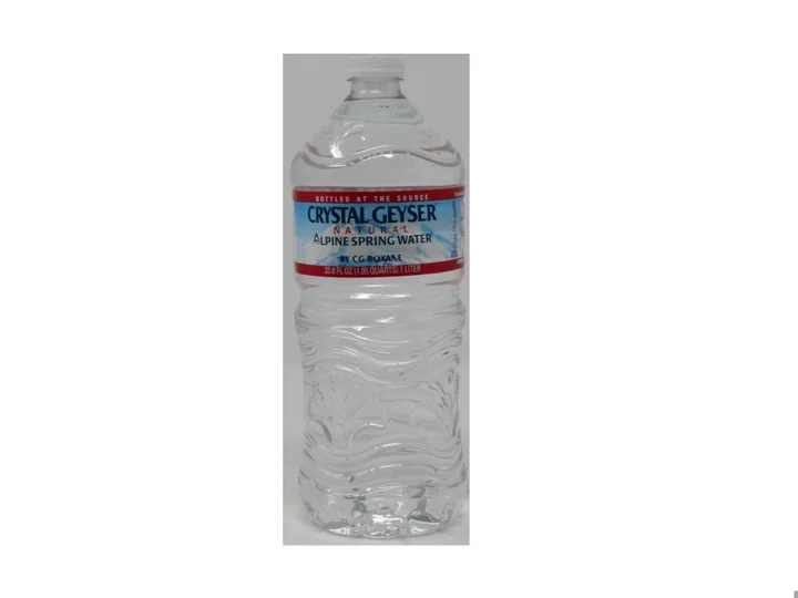 Crystal Geyser Water Flat Cap 15/1 Ltr
