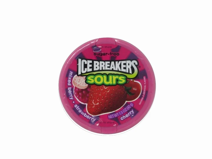 Ice Breakers Sour Mixed Berry 8 Ct