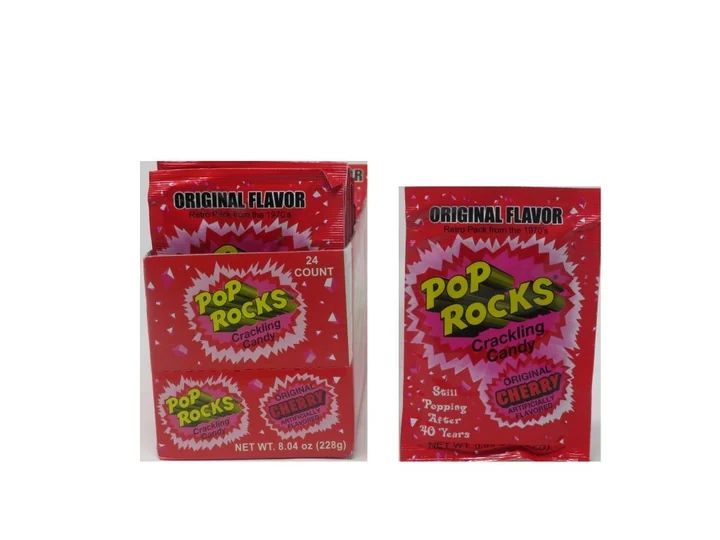 Pop Rocks Original Cherry Slim Box 24 Ct