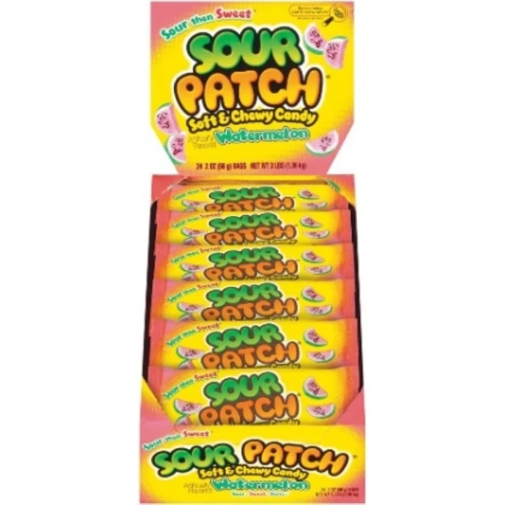 Sour Patch Water Melon 24 Ct