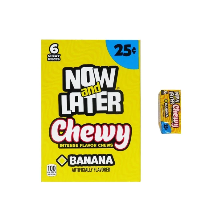 Now&later Soft Banana Pp25c 12 Ct